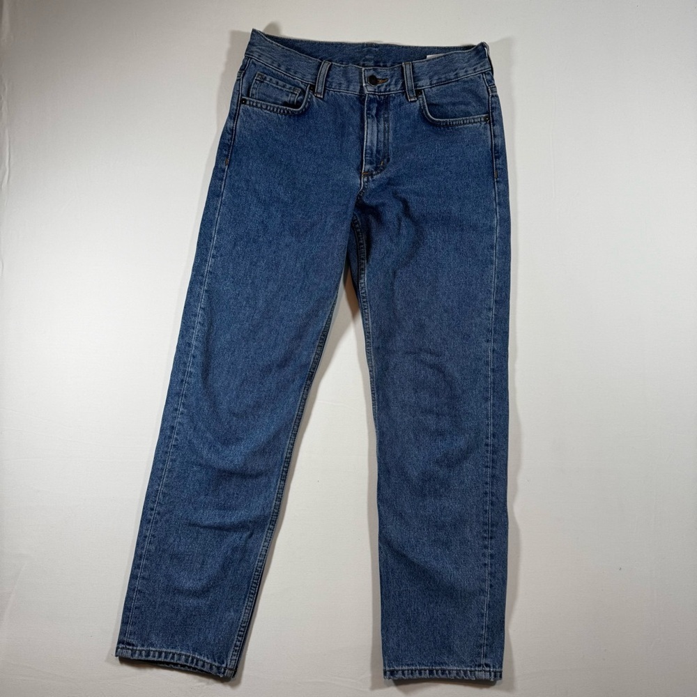 COS Slim Fit Low Rise Cropped Jeans Women’s Size 26 Blue Cotton Denim